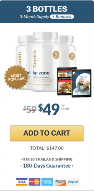 bp zone 3 bottles price